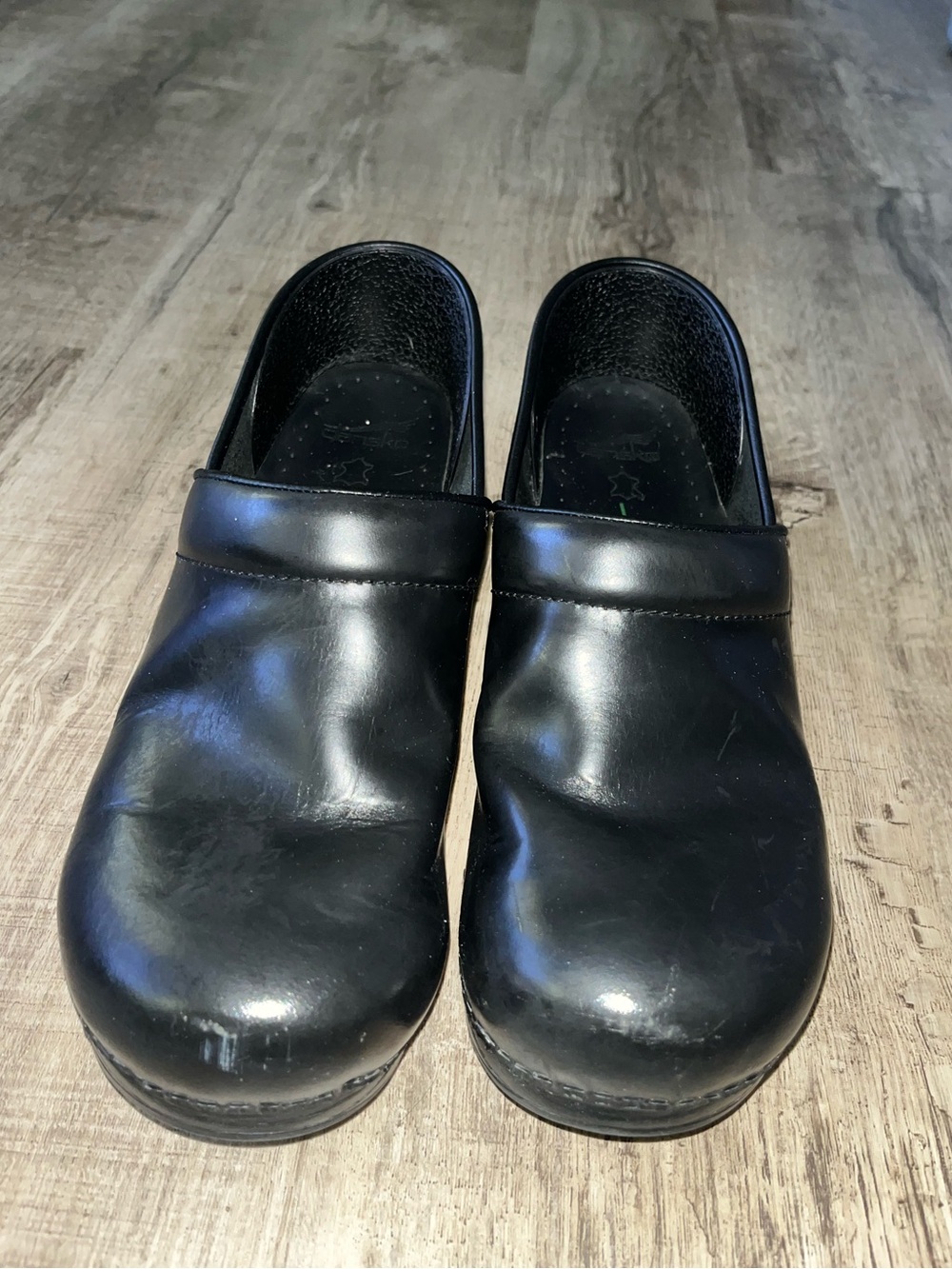 Dansko Wide Pro Cabrio Black Clog Shoes Size EU 44/Us 10.5/11 Men’s VGUC - Picture 2 of 6